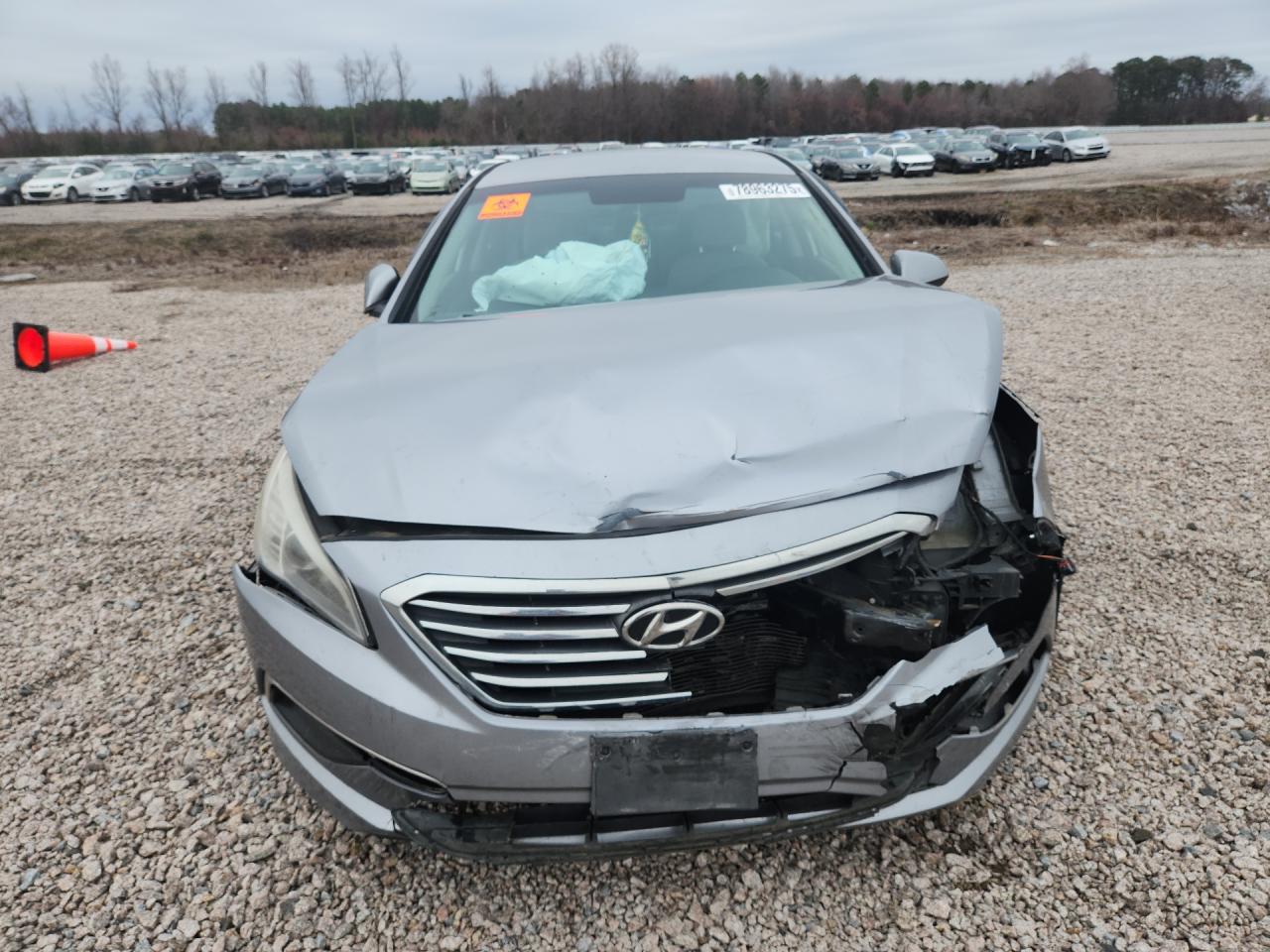 2015 Hyundai Sonata Se Gray vin: 5NPE24AF1FH033286