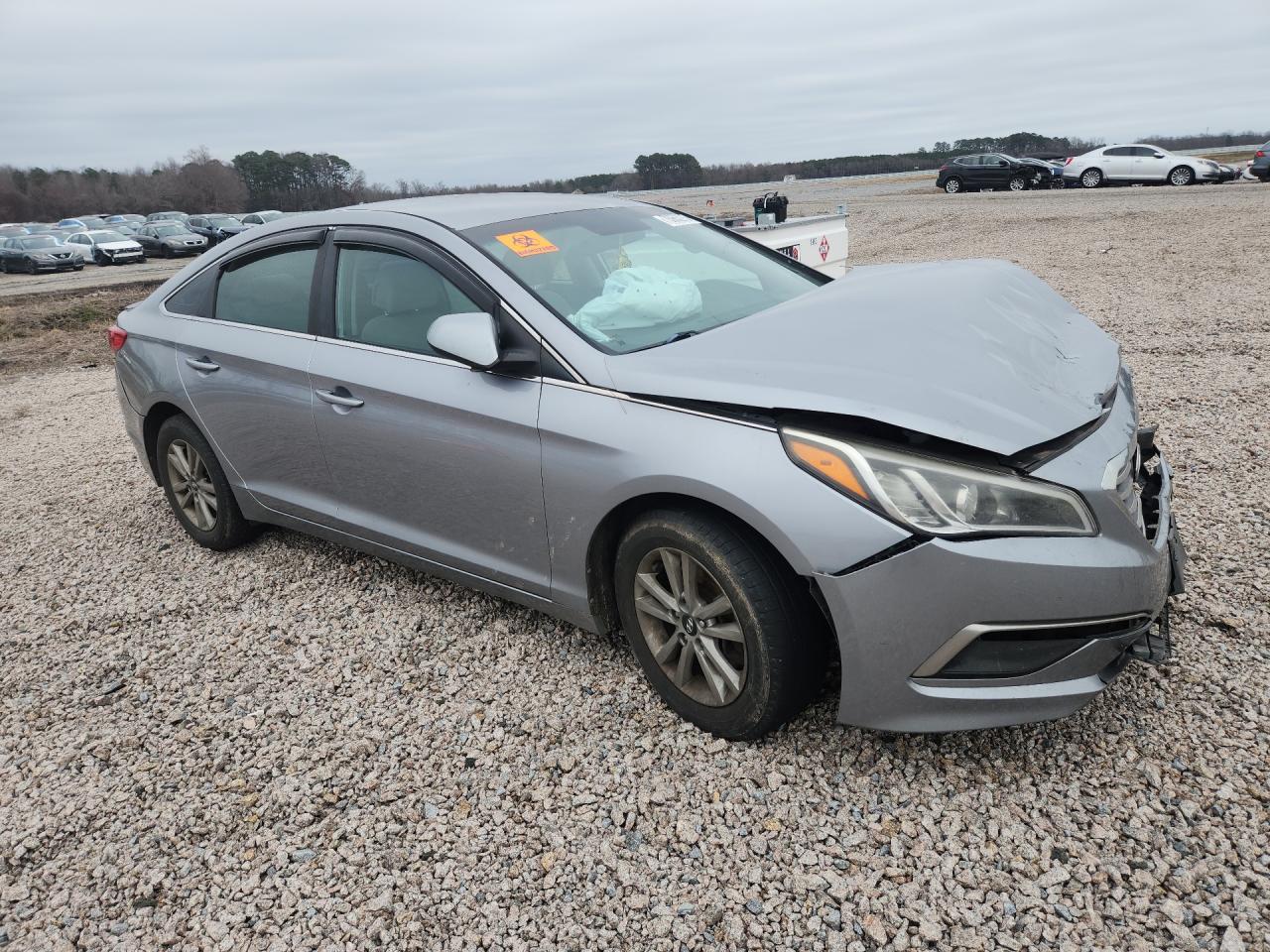 2015 Hyundai Sonata Se Gray vin: 5NPE24AF1FH033286