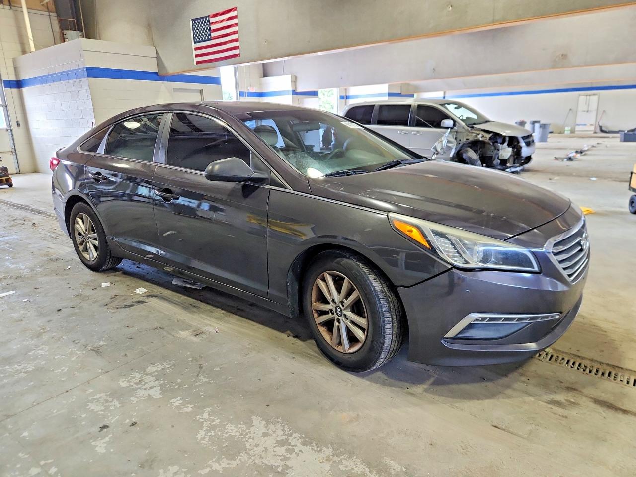 2015 Hyundai Sonata Se Gray vin: 5NPE24AF1FH034017