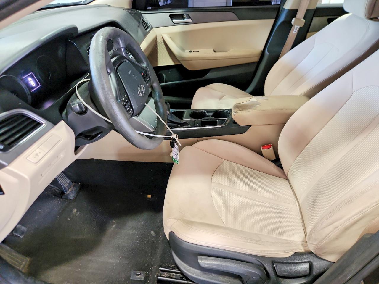 2015 Hyundai Sonata Se Gray vin: 5NPE24AF1FH034017