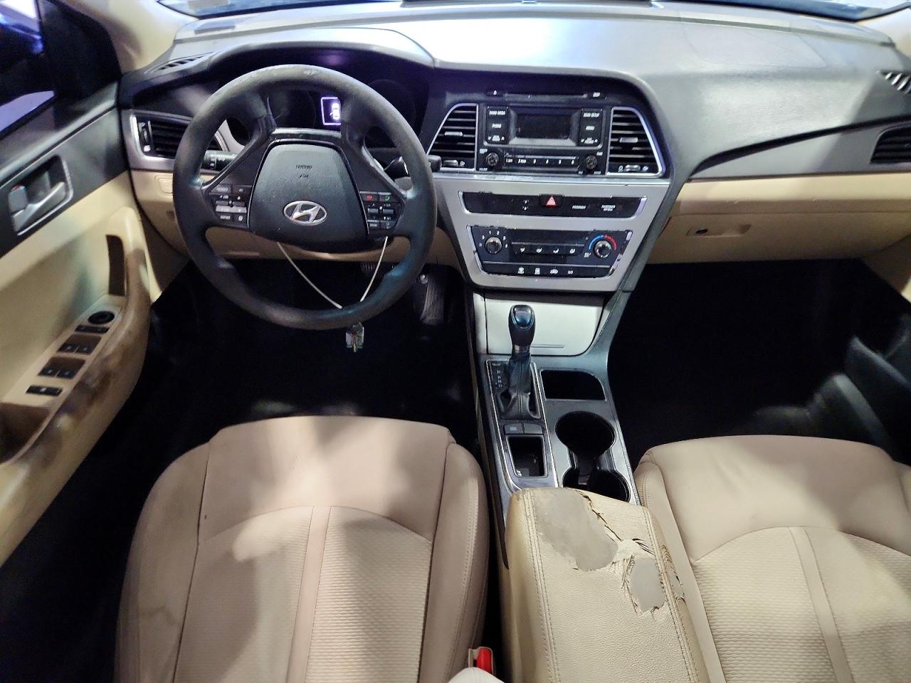 2015 Hyundai Sonata Se Gray vin: 5NPE24AF1FH034017