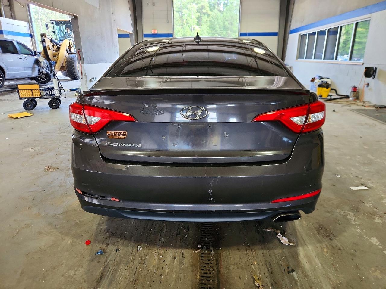 2015 Hyundai Sonata Se Gray vin: 5NPE24AF1FH034017