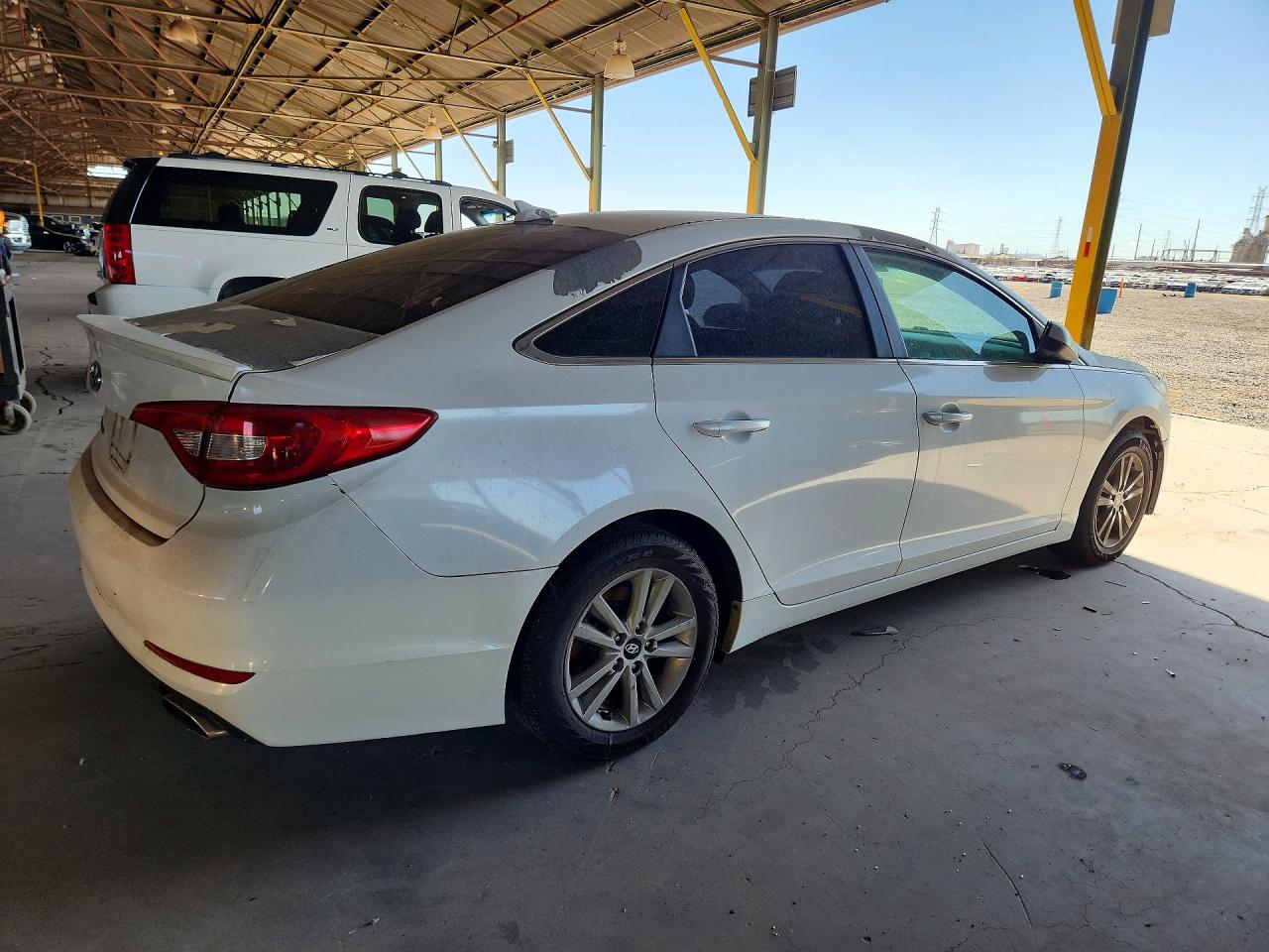 2015 Hyundai Sonata Se White vin: 5NPE24AF1FH038746