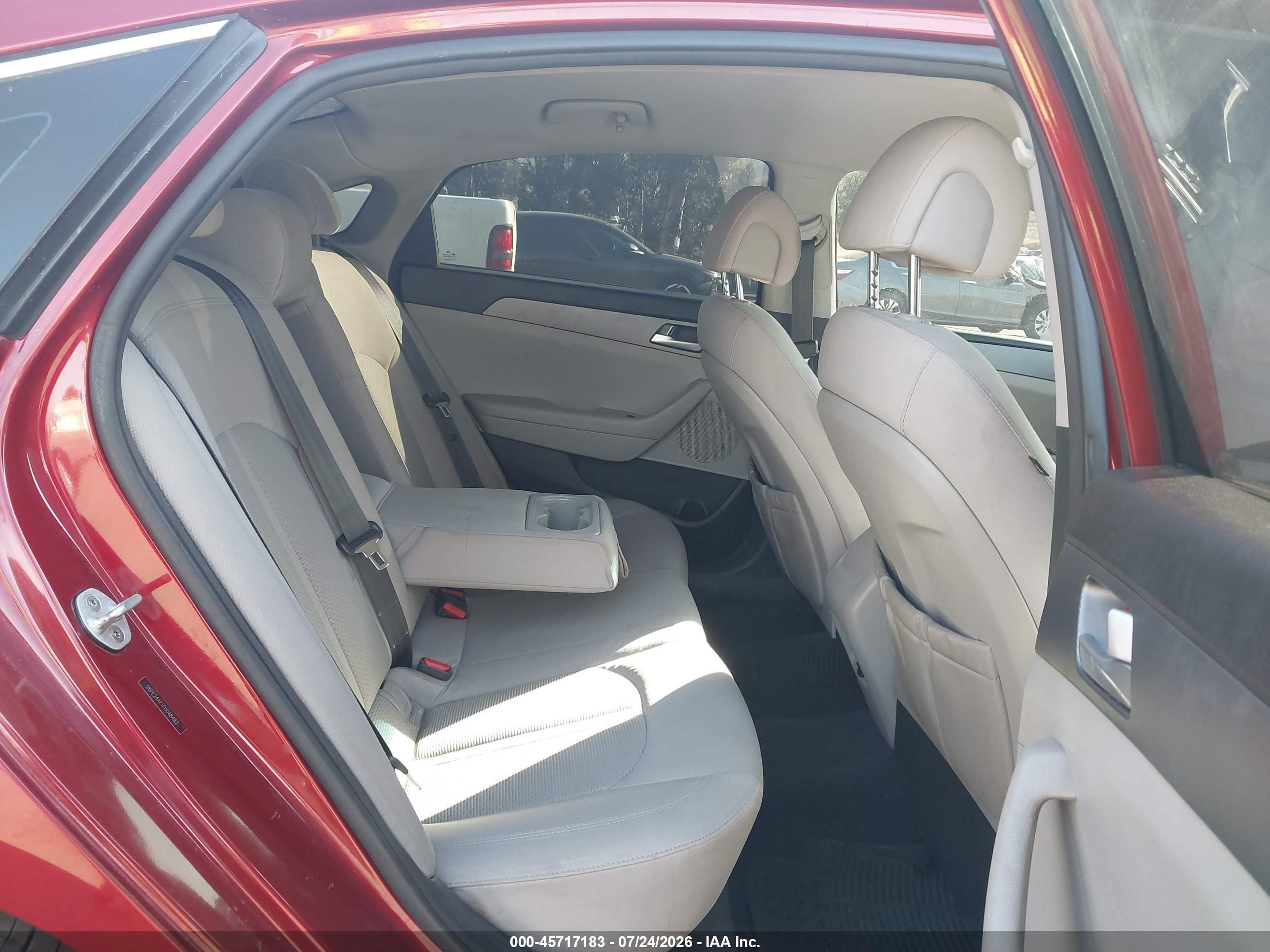 2015 Hyundai Sonata Se Red vin: 5NPE24AF1FH048483