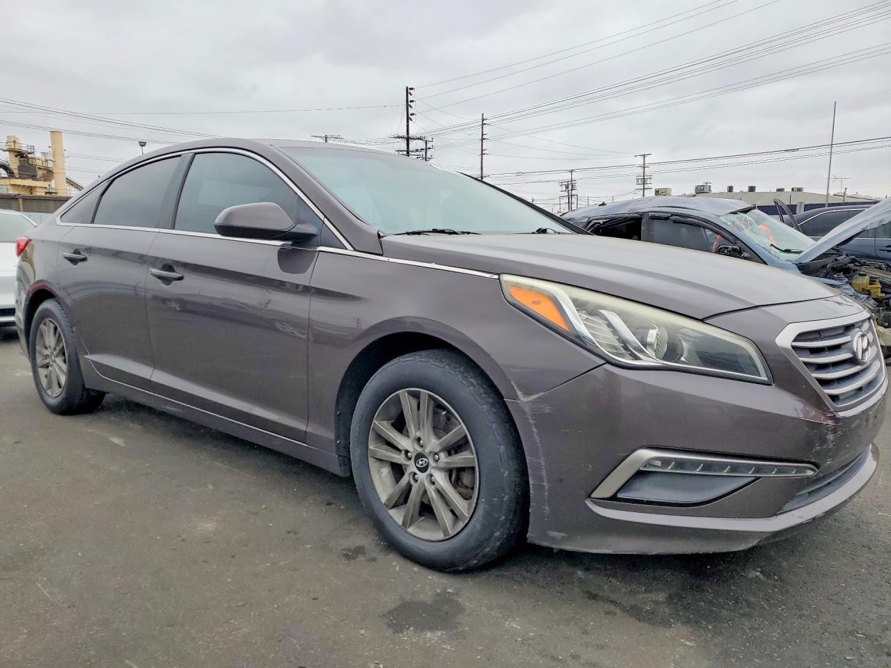 2015 Hyundai Sonata Brown vin: 5NPE24AF1FH048824