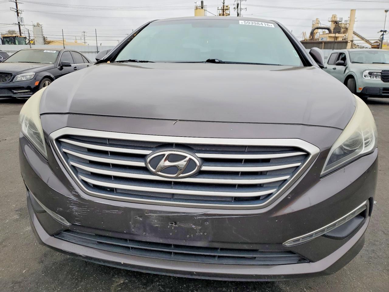 2015 Hyundai Sonata Brown vin: 5NPE24AF1FH048824