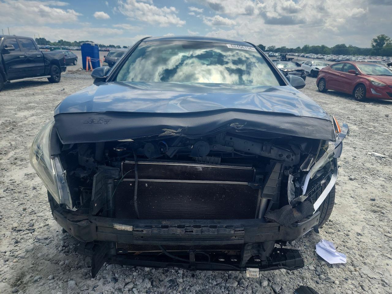 2015 Hyundai Sonata Se Blue vin: 5NPE24AF1FH059595