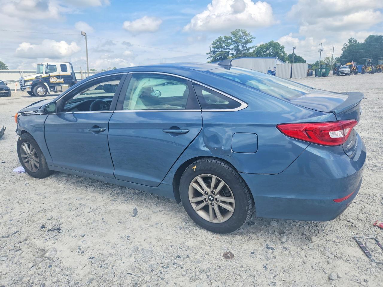2015 Hyundai Sonata Se Blue vin: 5NPE24AF1FH059595