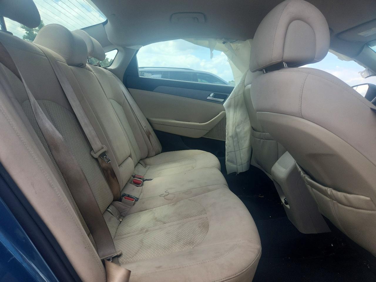 2015 Hyundai Sonata Se Blue vin: 5NPE24AF1FH059595