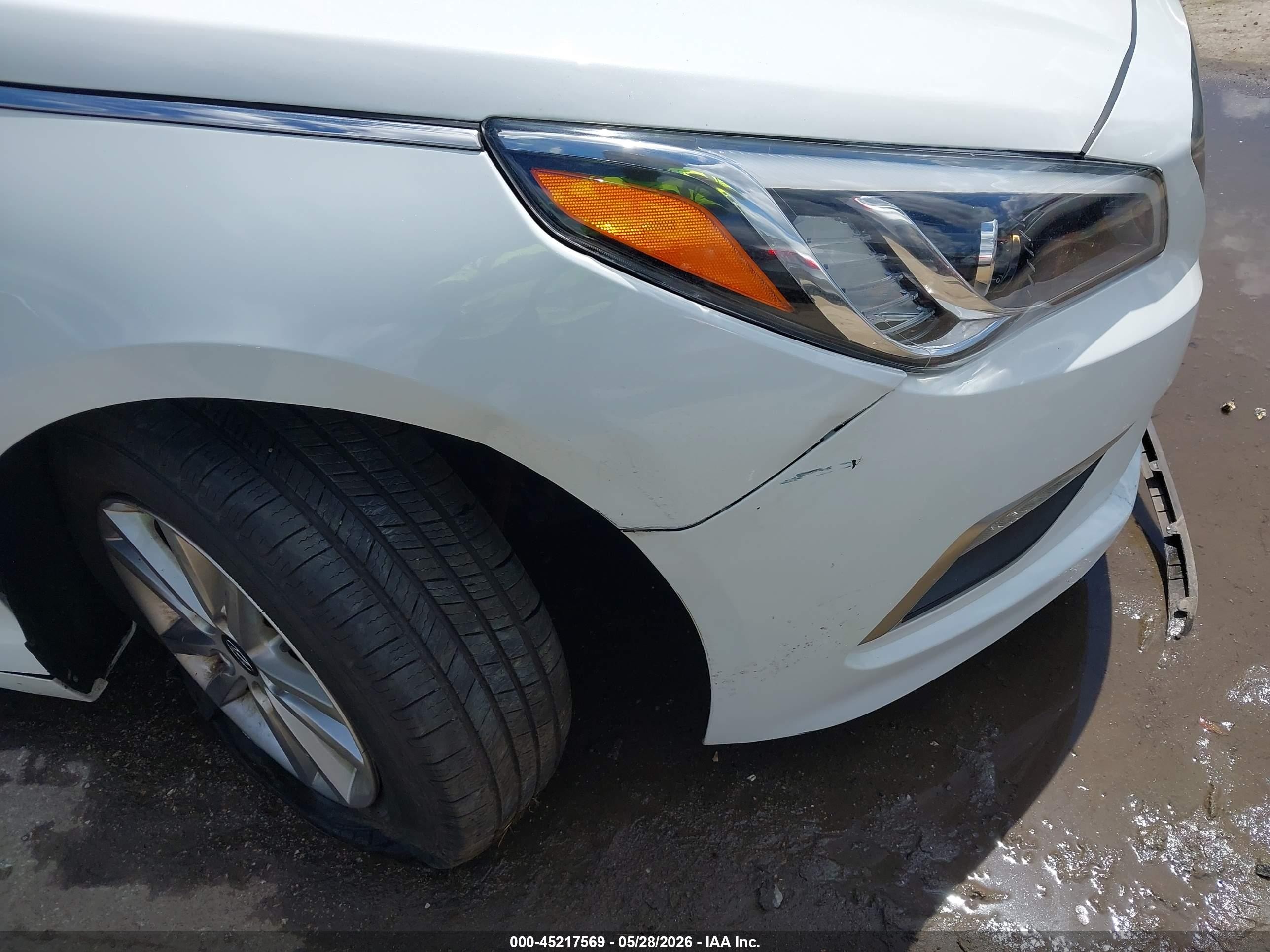 2015 Hyundai Sonata Se White vin: 5NPE24AF1FH087560