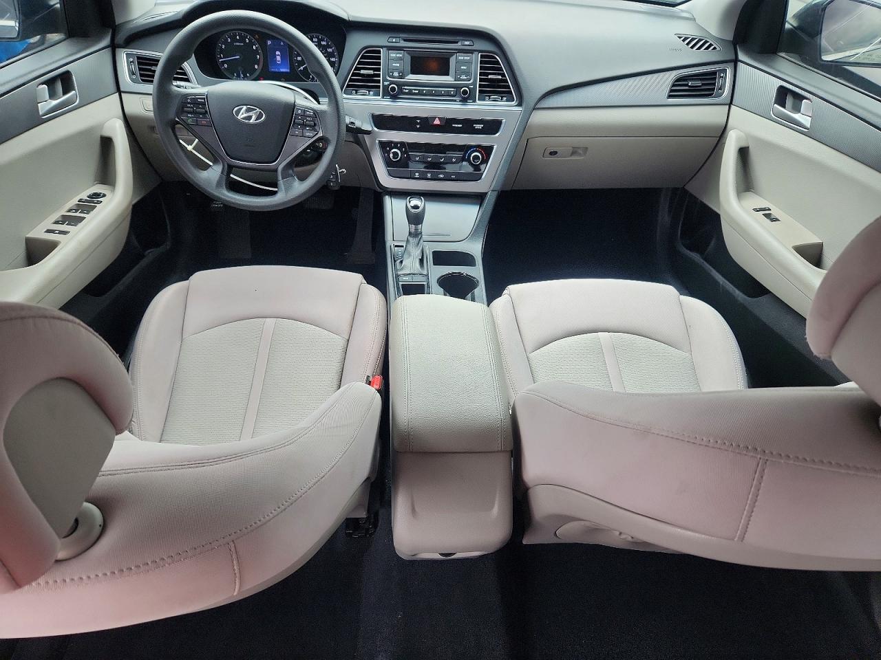 2015 Hyundai Sonata Черный vin: 5NPE24AF1FH096193