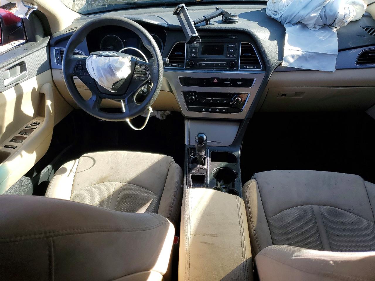 2015 Hyundai Sonata Se Red vin: 5NPE24AF1FH099711