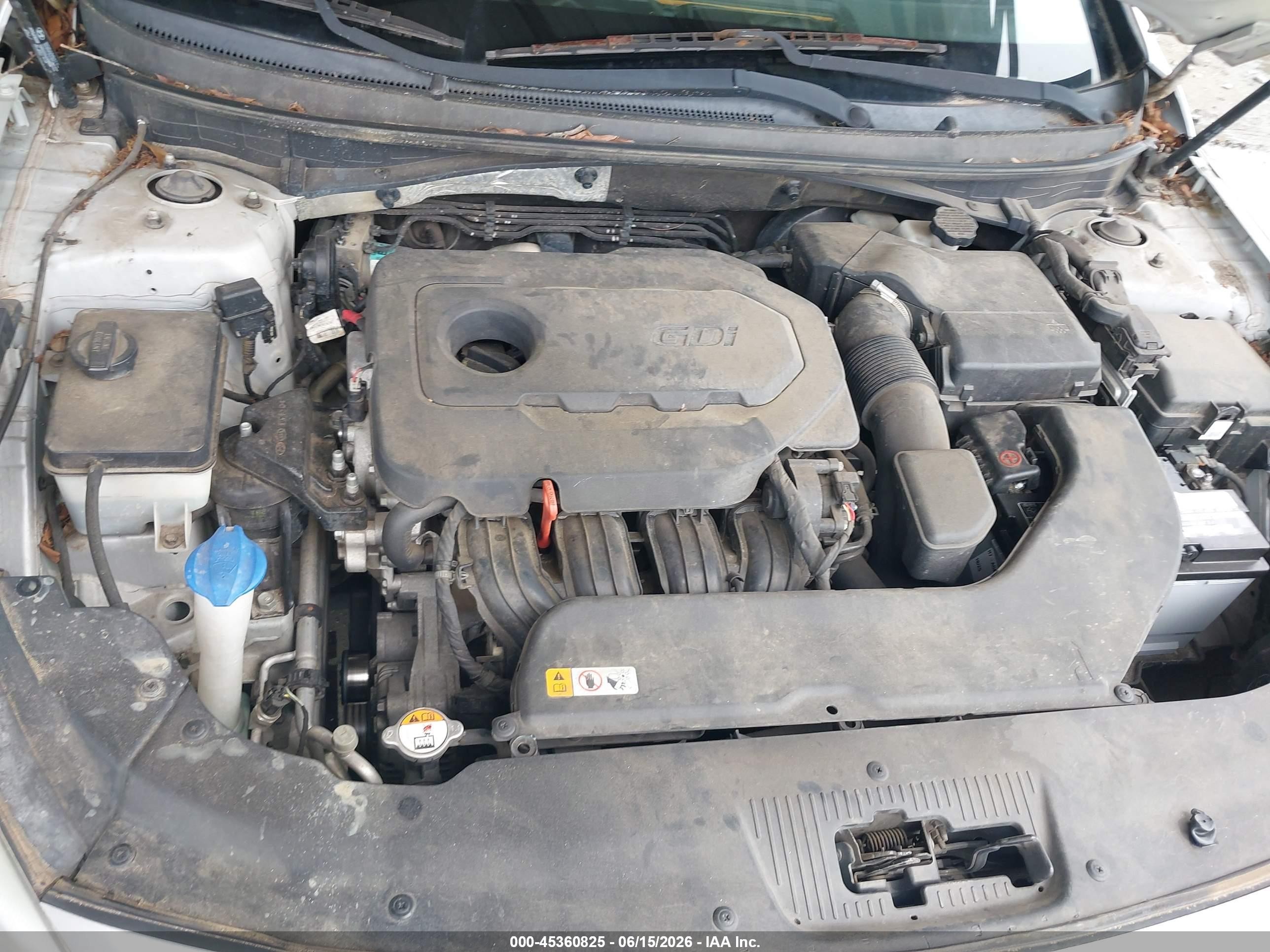 2015 Hyundai Sonata Se Серебряный vin: 5NPE24AF1FH126843