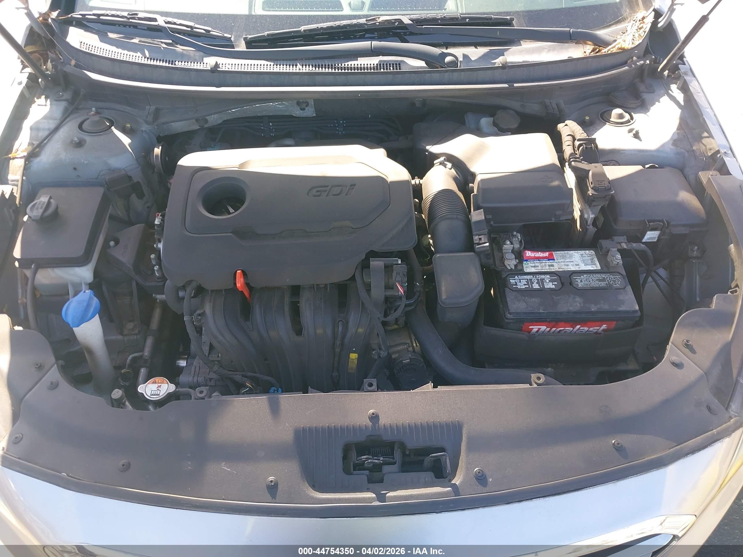2015 Hyundai Sonata Se Gray vin: 5NPE24AF1FH142816