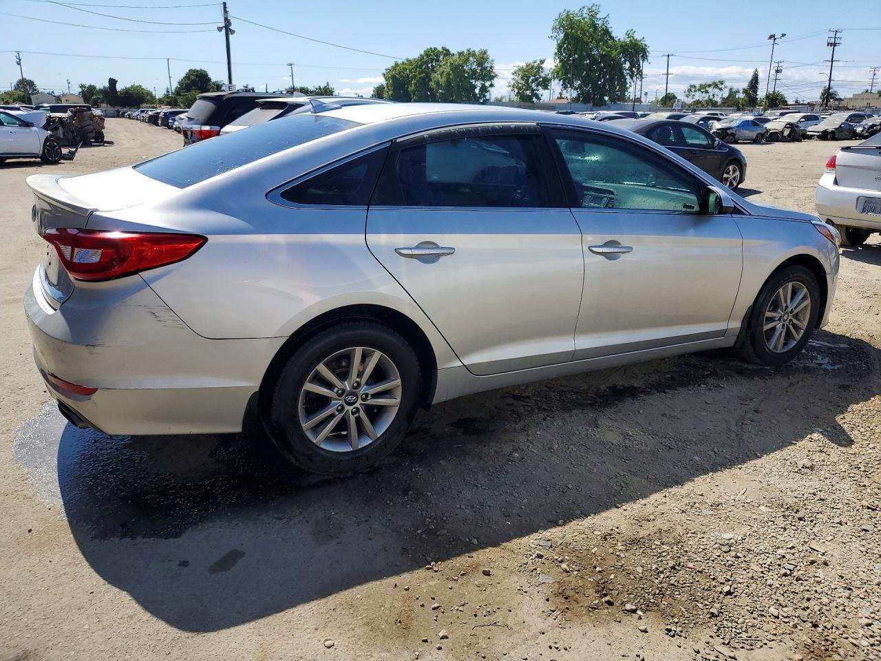 2015 Hyundai Sonata Se Silver vin: 5NPE24AF1FH148762