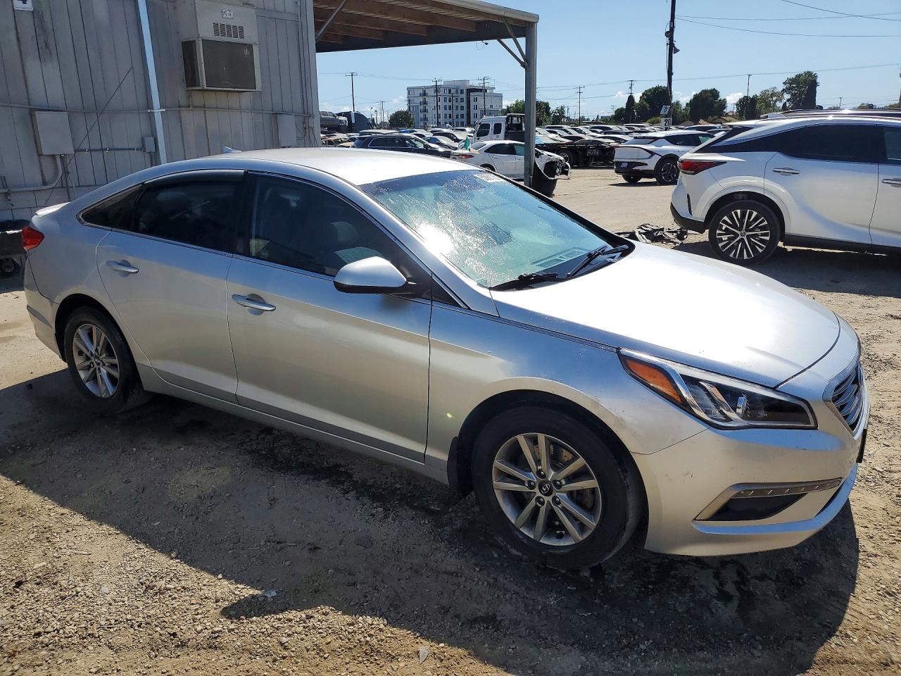 2015 Hyundai Sonata Se Silver vin: 5NPE24AF1FH148762