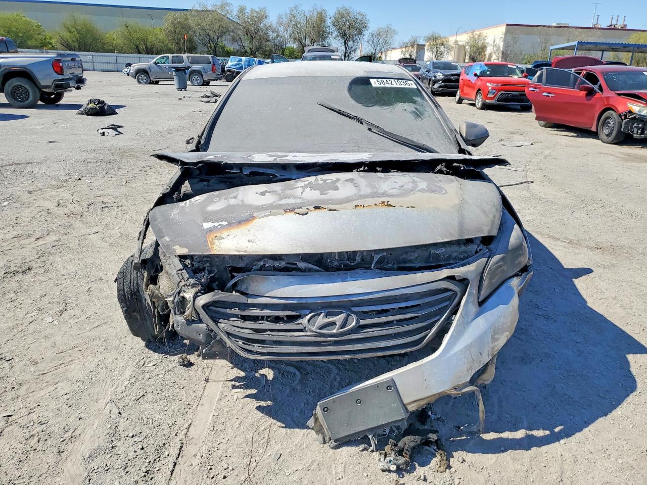 2015 Hyundai Sonata Se Burn vin: 5NPE24AF1FH149023