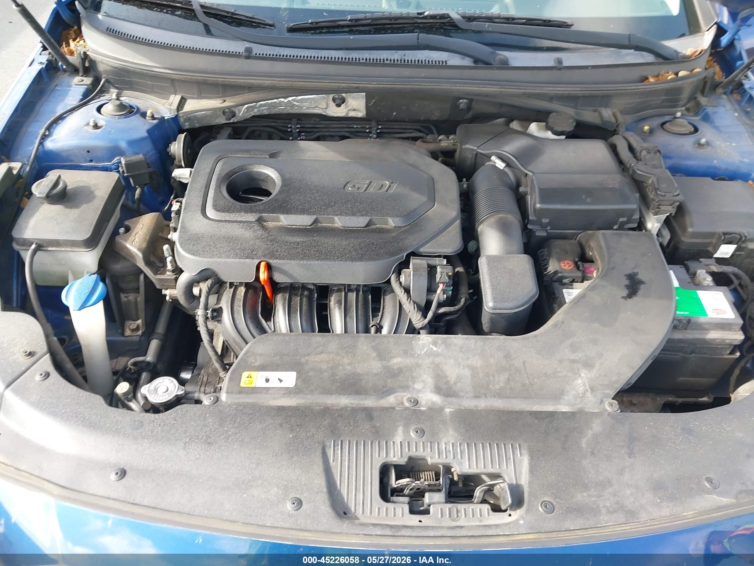 2015 Hyundai Sonata Se Blue vin: 5NPE24AF1FH150706