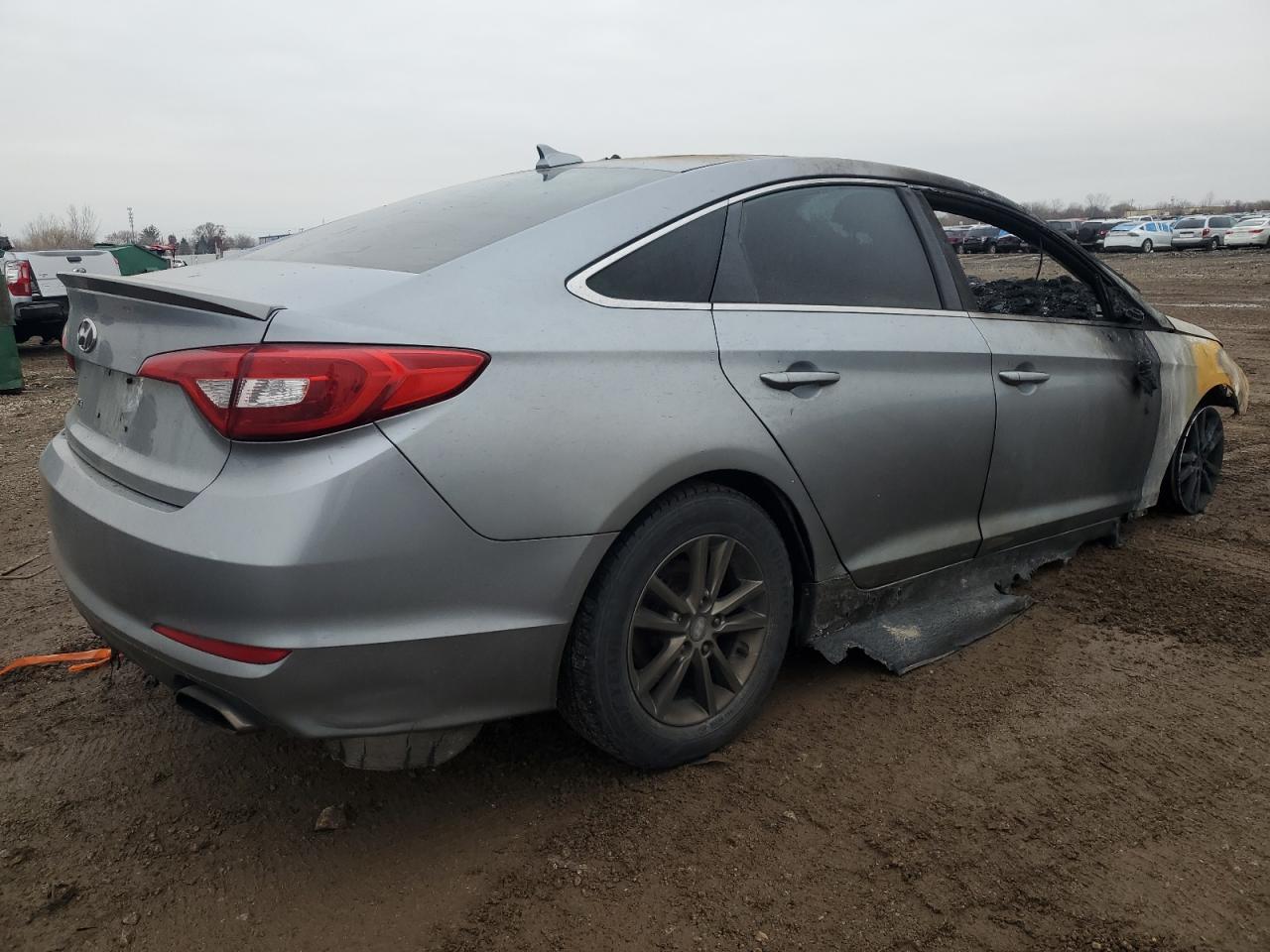 2015 Hyundai Sonata Se Silver vin: 5NPE24AF1FH154545