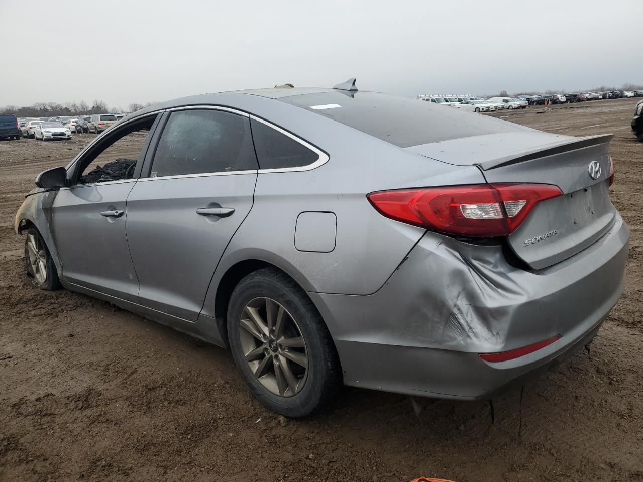 2015 Hyundai Sonata Se Silver vin: 5NPE24AF1FH154545