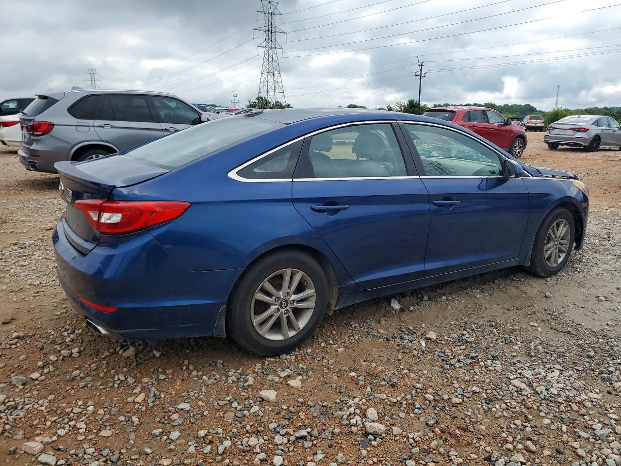 2015 Hyundai Sonata Se Blue vin: 5NPE24AF1FH157994