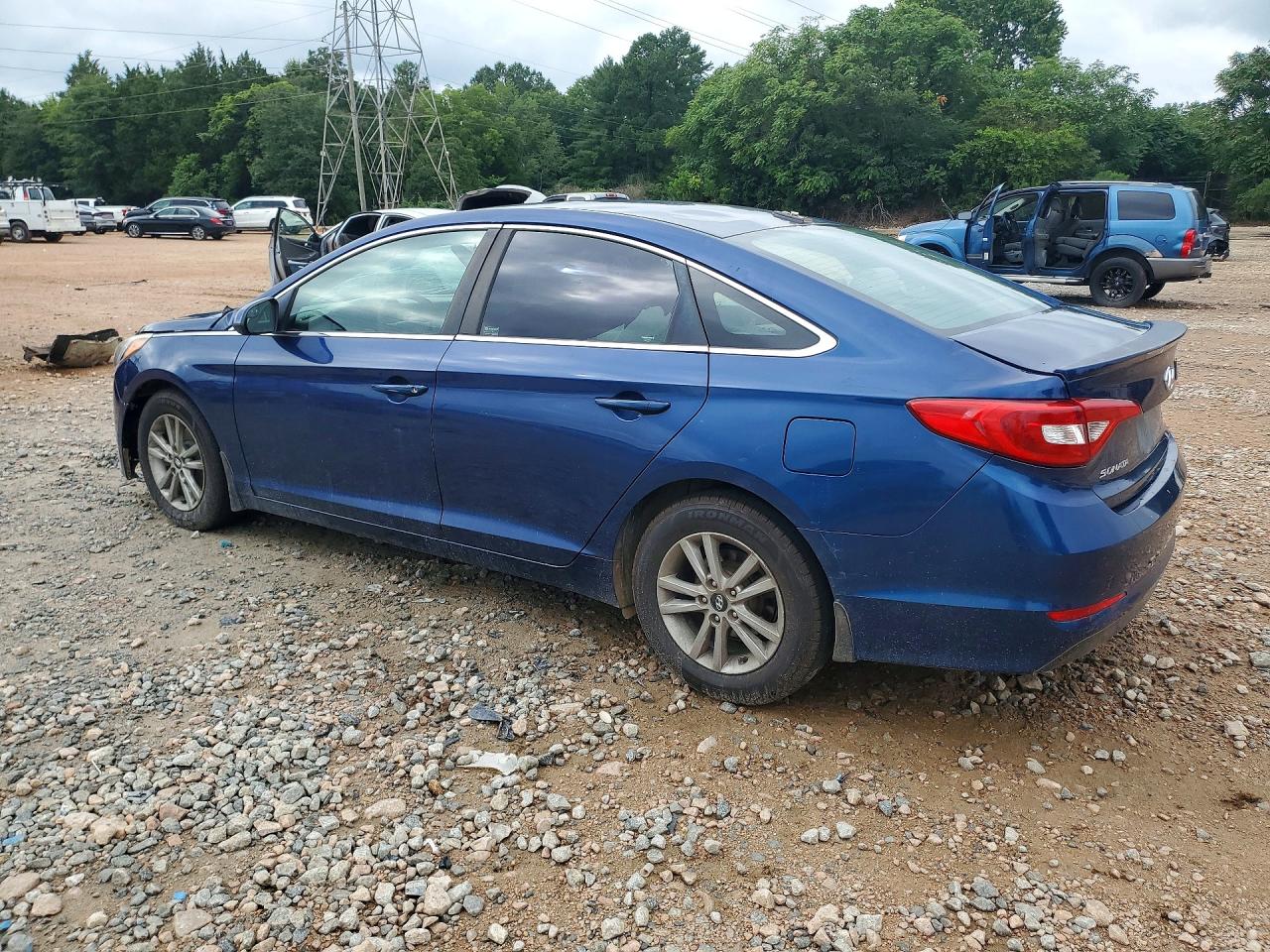 2015 Hyundai Sonata Se Blue vin: 5NPE24AF1FH157994