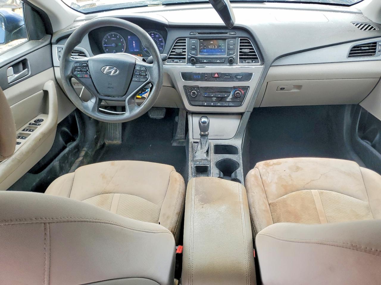 2015 Hyundai Sonata Se Blue vin: 5NPE24AF1FH157994