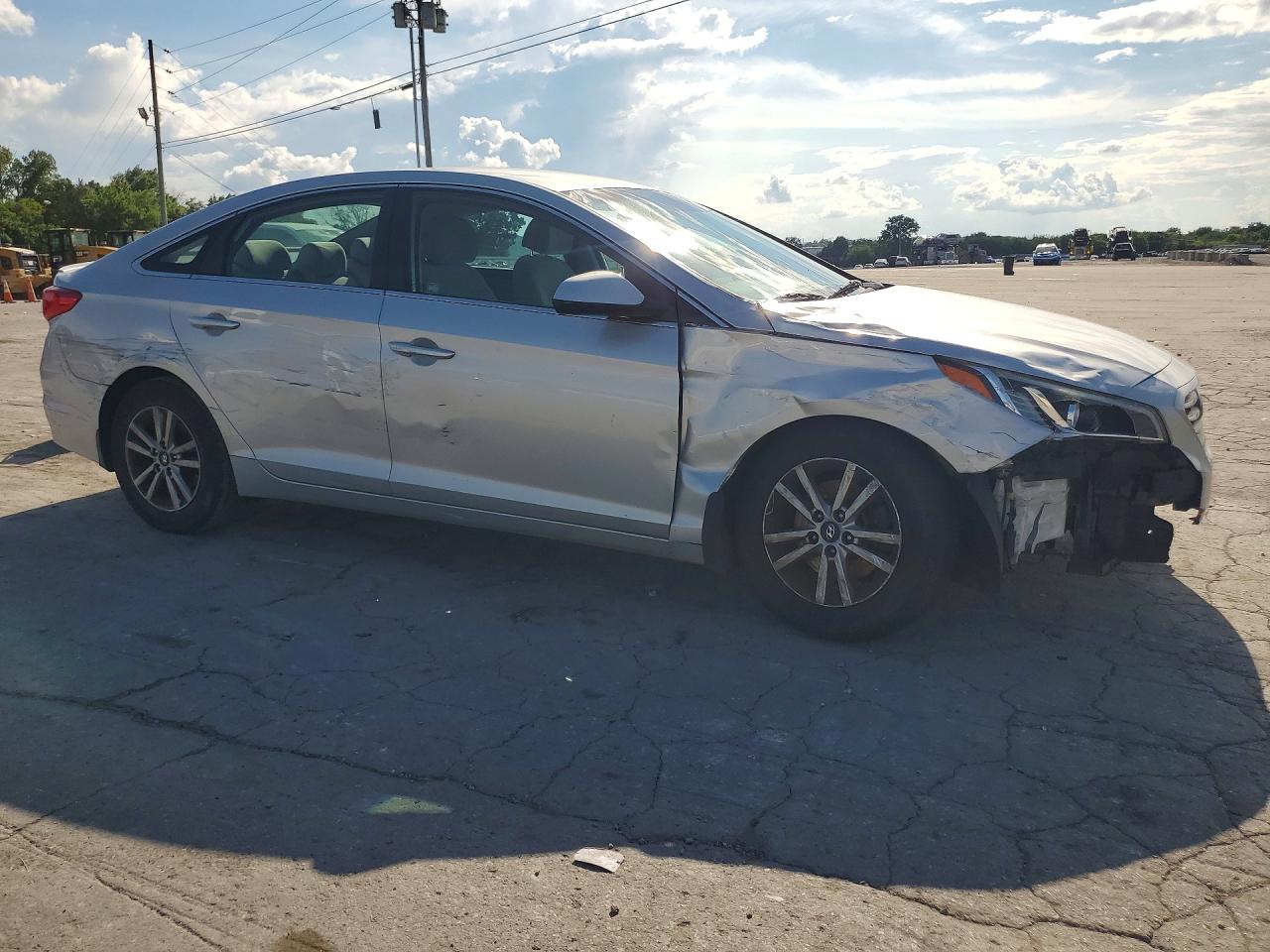 2015 Hyundai Sonata Se Silver vin: 5NPE24AF1FH158319