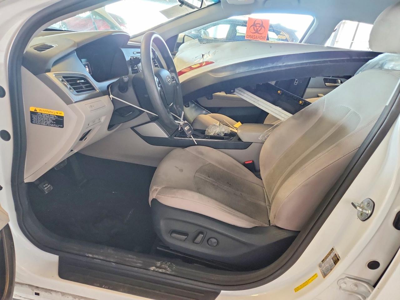 2015 Hyundai Sonata Se White vin: 5NPE24AF1FH161608