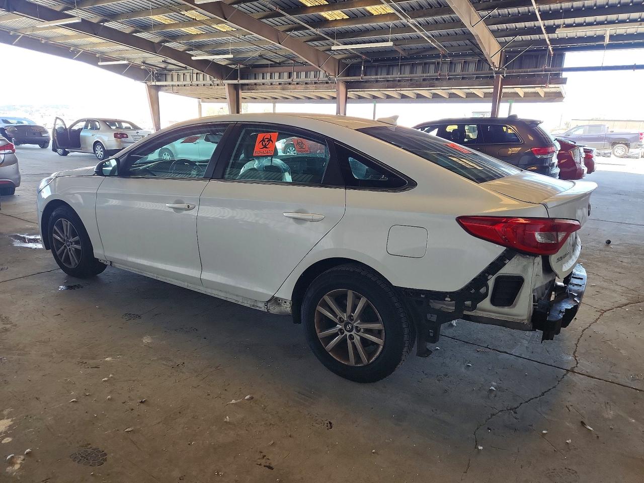 2015 Hyundai Sonata Se White vin: 5NPE24AF1FH161608