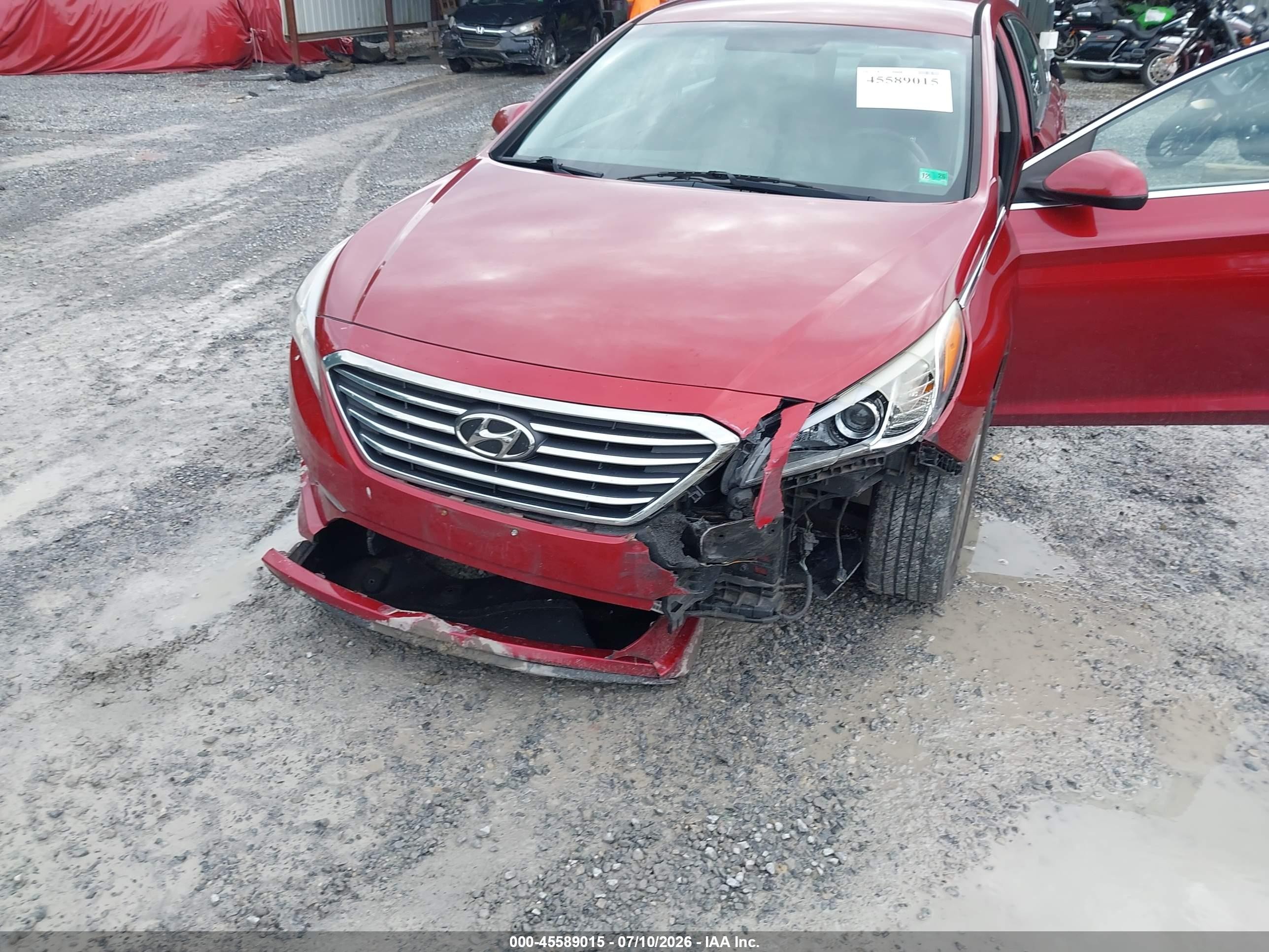 2015 Hyundai Sonata Se Maroon vin: 5NPE24AF1FH166839