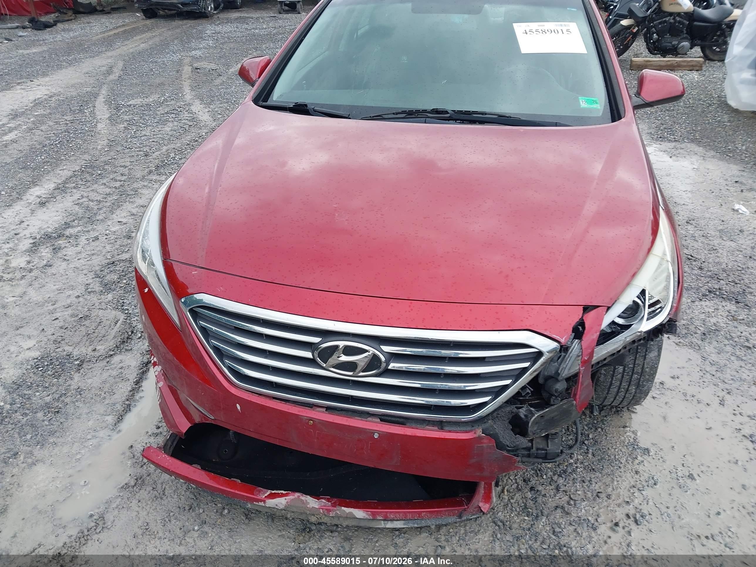 2015 Hyundai Sonata Se Maroon vin: 5NPE24AF1FH166839