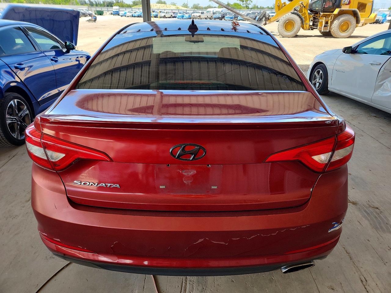 2015 Hyundai Sonata Se Red vin: 5NPE24AF1FH175010