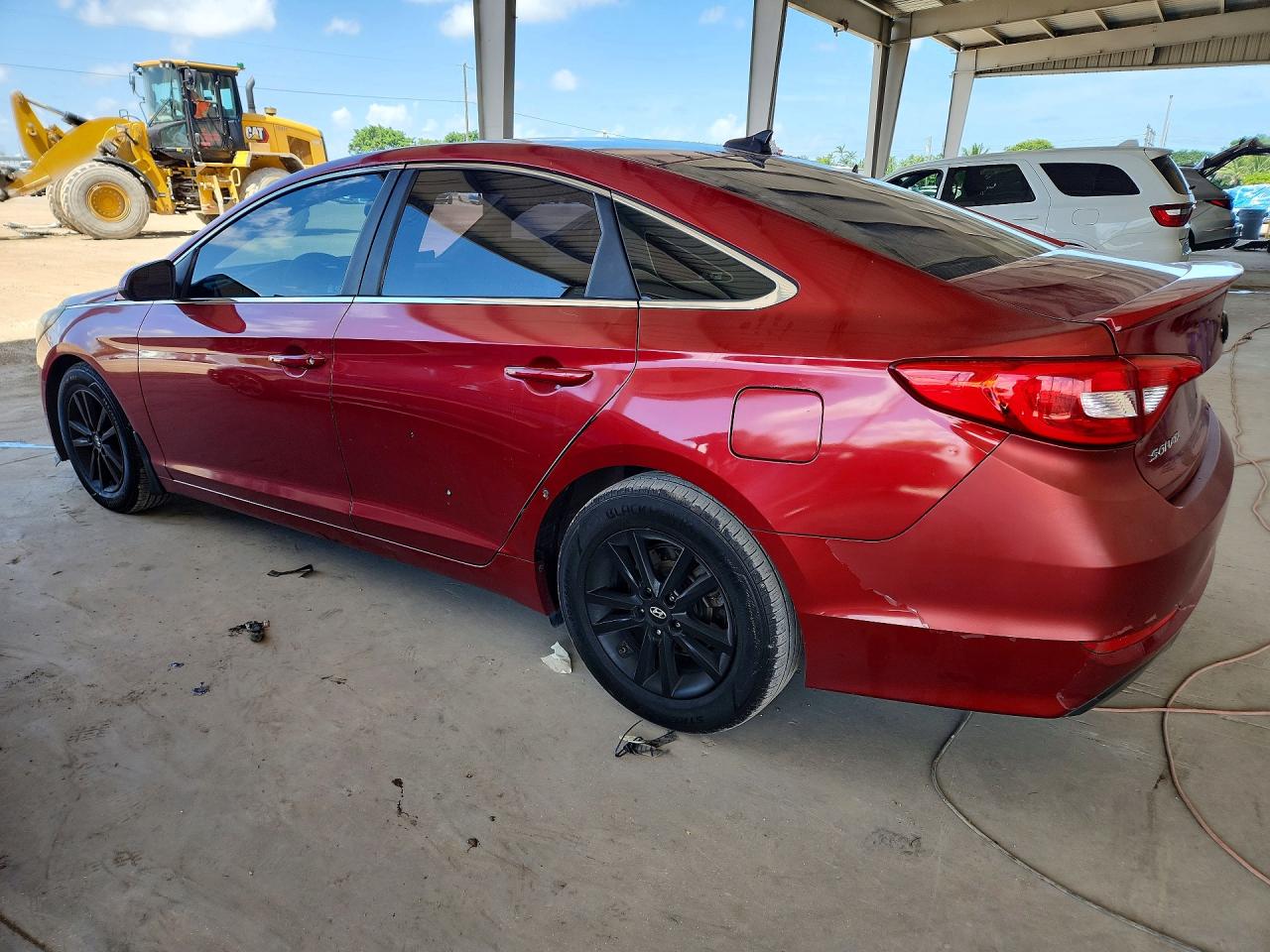 2015 Hyundai Sonata Se Red vin: 5NPE24AF1FH175010