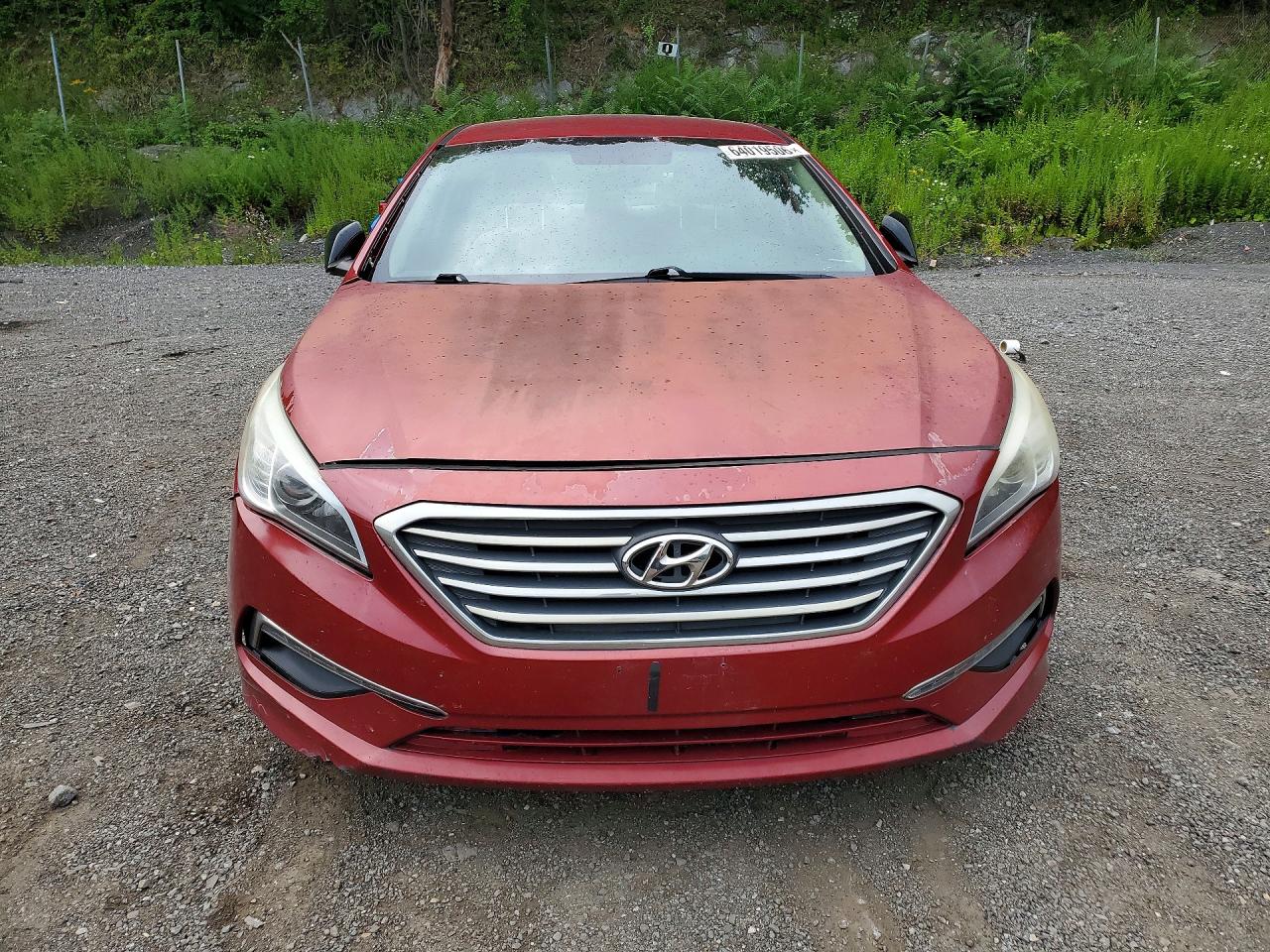 2015 Hyundai Sonata Se Red vin: 5NPE24AF1FH177856