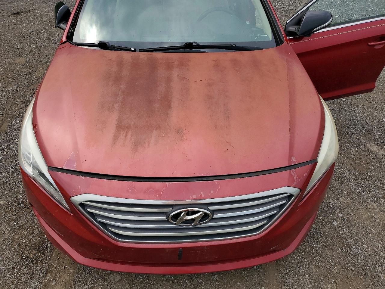 2015 Hyundai Sonata Se Red vin: 5NPE24AF1FH177856