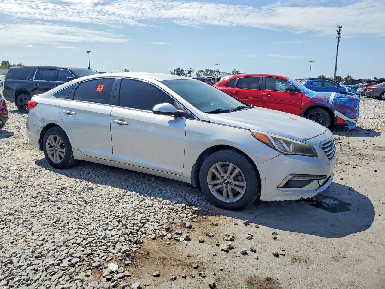 2015 Hyundai Sonata Se Silver vin: 5NPE24AF1FH181034
