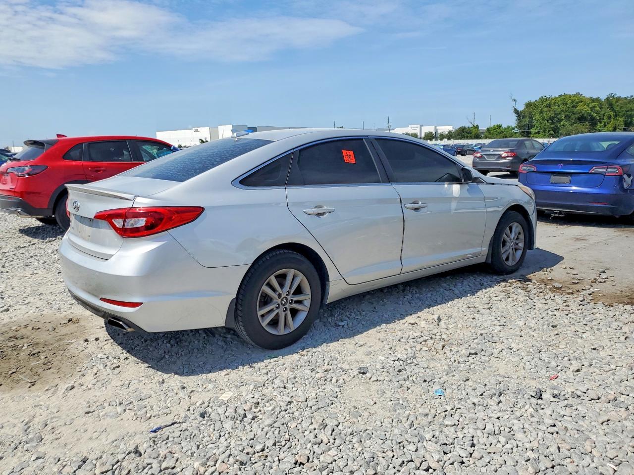 2015 Hyundai Sonata Se Silver vin: 5NPE24AF1FH181034