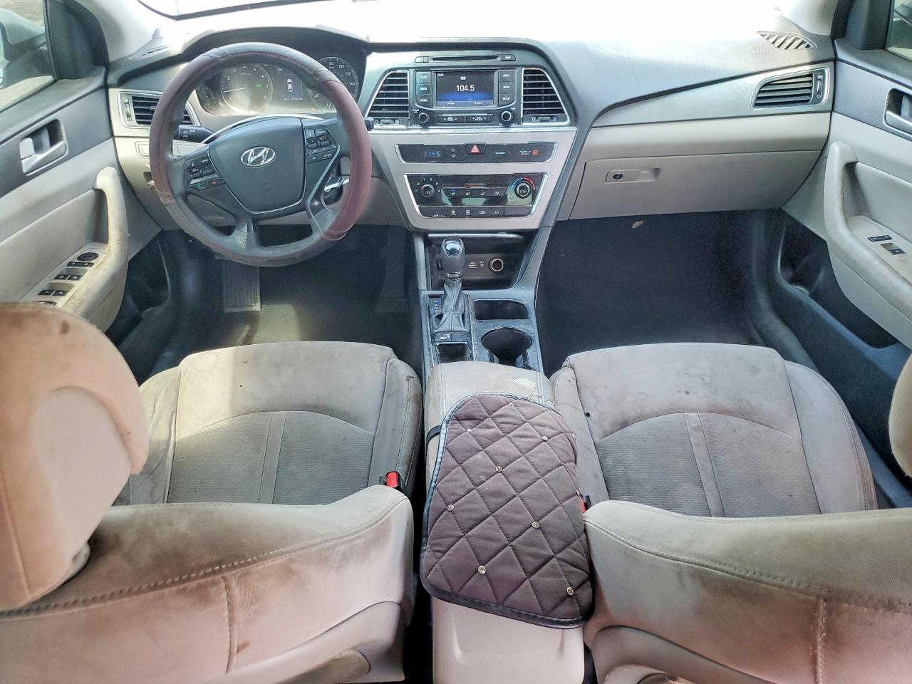 2015 Hyundai Sonata Se Silver vin: 5NPE24AF1FH181034