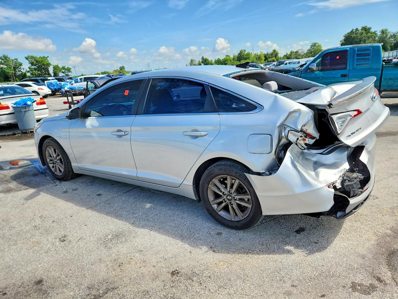 2015 Hyundai Sonata Gray vin: 5NPE24AF1FH182958