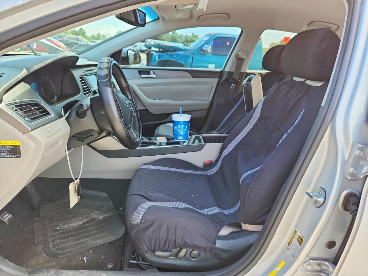 2015 Hyundai Sonata Gray vin: 5NPE24AF1FH182958