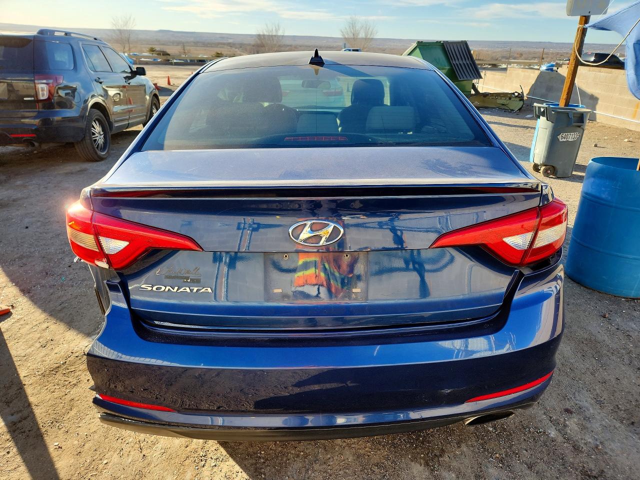 2015 Hyundai Sonata Se Blue vin: 5NPE24AF1FH188162