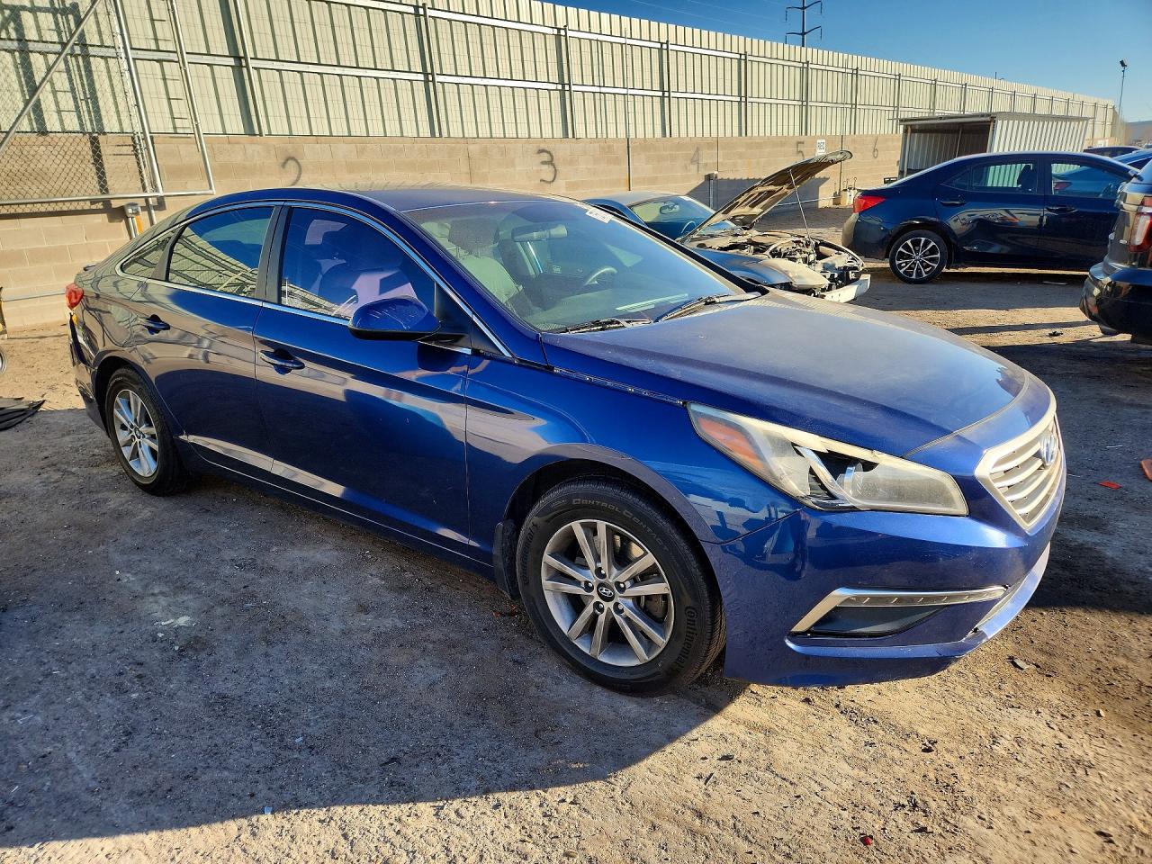 2015 Hyundai Sonata Se Blue vin: 5NPE24AF1FH188162