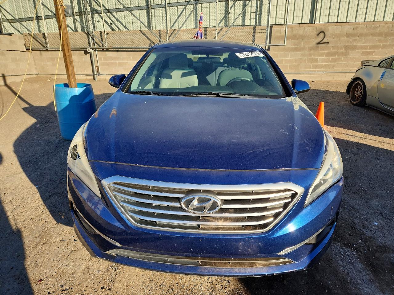 2015 Hyundai Sonata Se Blue vin: 5NPE24AF1FH188162