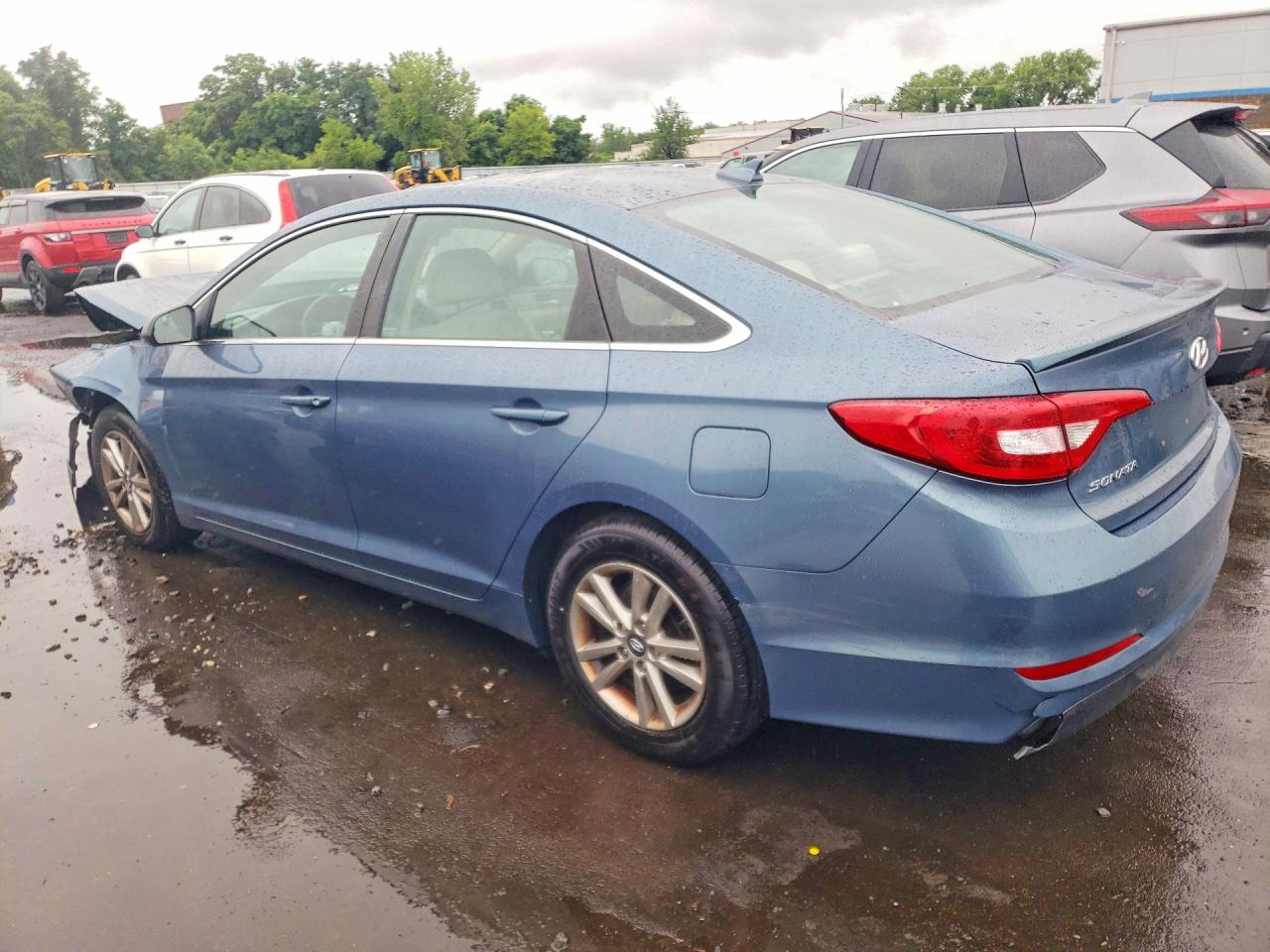 2015 Hyundai Sonata Se Blue vin: 5NPE24AF1FH196956