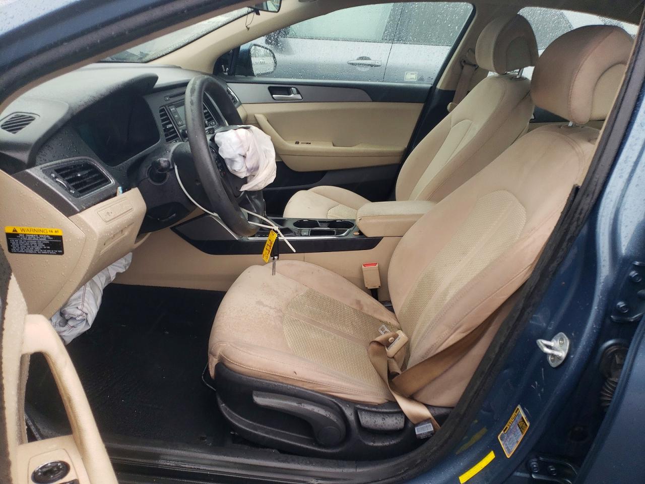 2015 Hyundai Sonata Se Blue vin: 5NPE24AF1FH196956