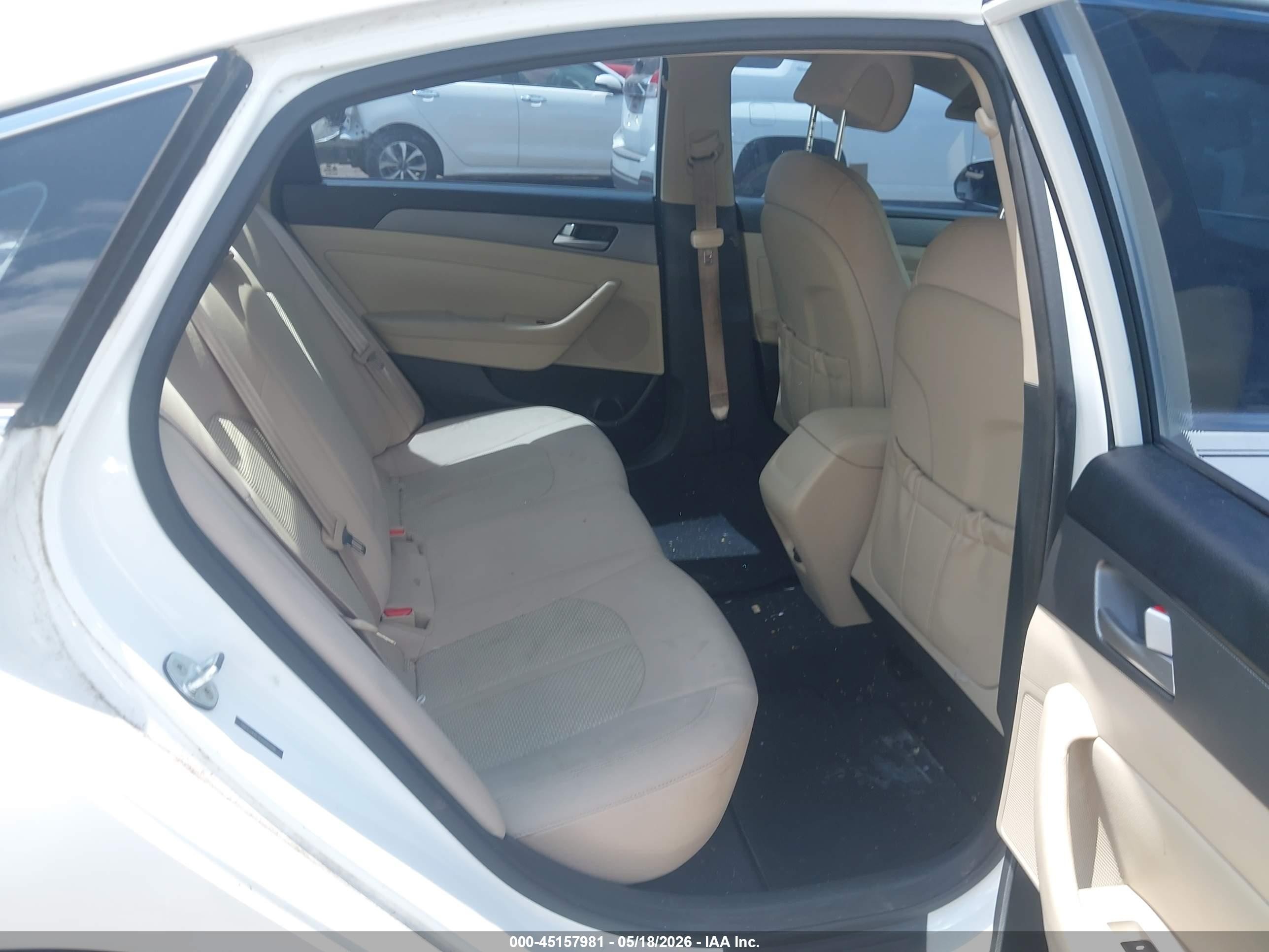 2015 Hyundai Sonata Se Белый vin: 5NPE24AF1FH200486