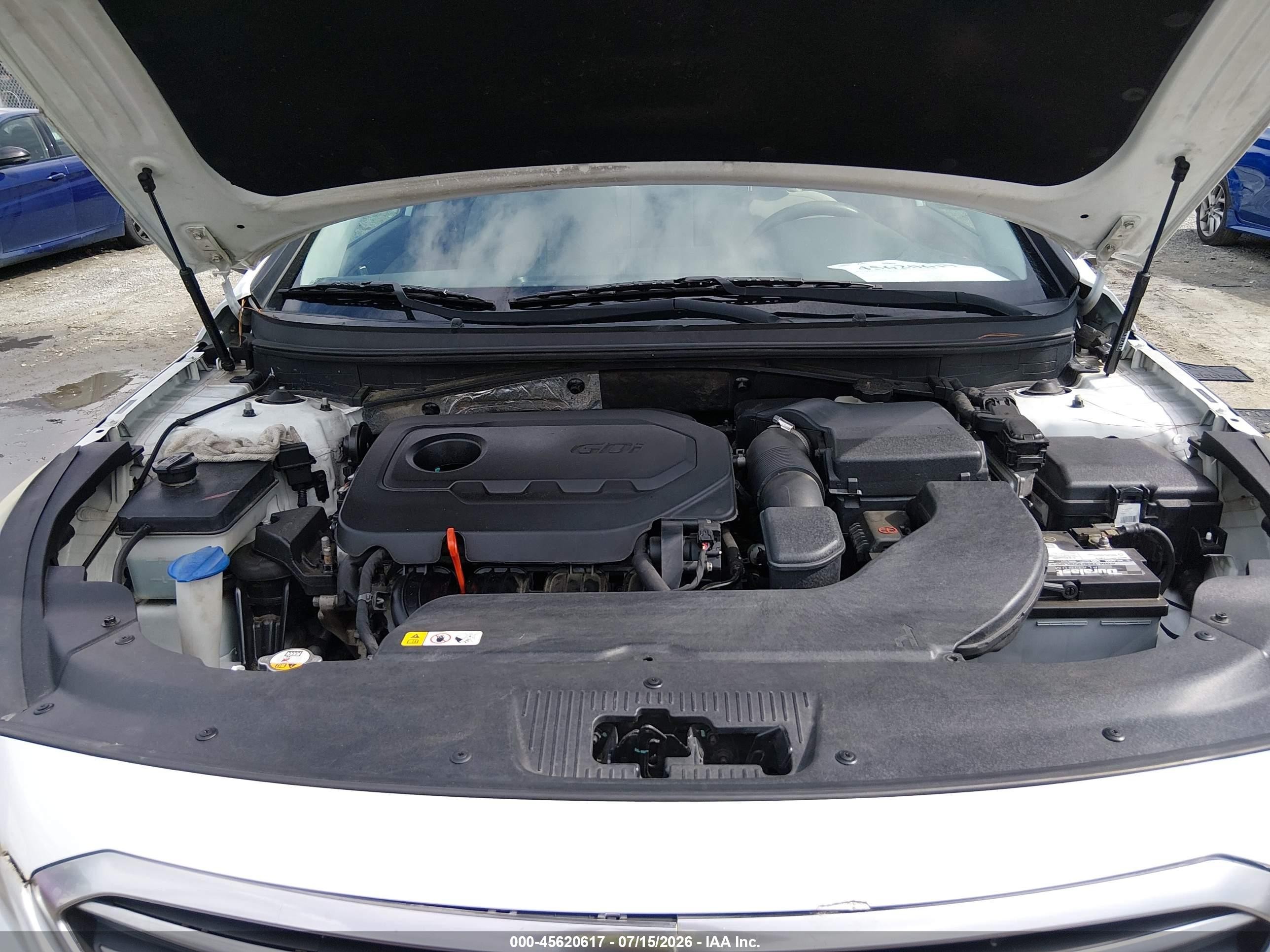 2015 Hyundai Sonata Se White vin: 5NPE24AF1FH201444