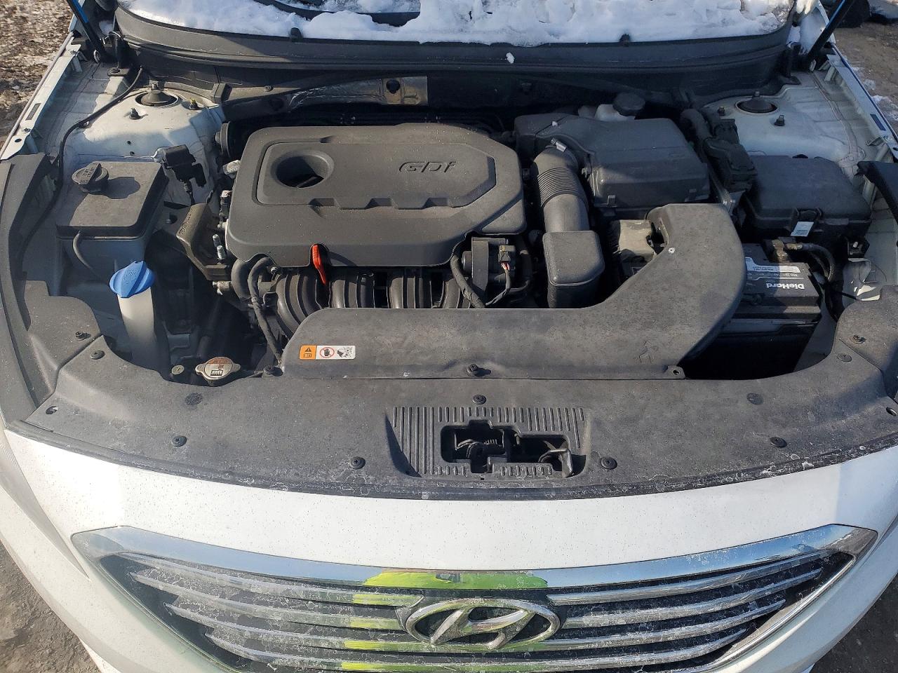 2015 Hyundai Sonata Se White vin: 5NPE24AF1FH201878