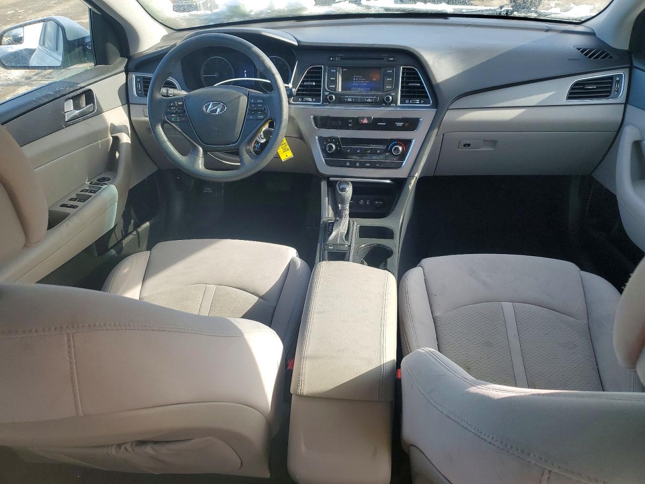 2015 Hyundai Sonata Se White vin: 5NPE24AF1FH201878